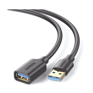 Cable extensor usb 3.0 / 1 metro / macho-hembra / 5 gbps /, 10368, UGREEN, Accesorios Generales de Videovigilancia