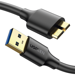 Cable adaptador usb-a 3.0 a micro usb 3.0 / 0.5 metros /, 10840, UGREEN, Accesorios Generales de Videovigilancia