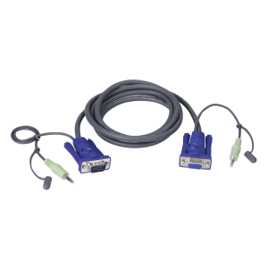 Cable vga con audio de 1,8 m, modelo 2L2402A, 2L2402A, ATEN, ProAV de Audio y Video