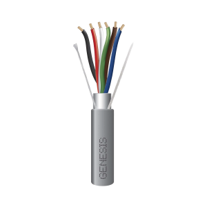 Bobina de 305 metros de cable 6 x 22 awg / blindado /, 3206-1109, GENESIS, Accesorios de Control de Acceso