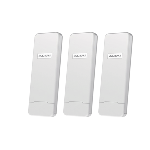 Paquete de 3 puntos de acceso c1n super wi-fi, ptp y ptmp, 3-PACK-C1N, ALTAI TECHNOLOGIES, Enlaces PtP y PtMP de Redes e IT