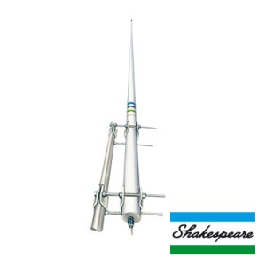 Antena marina, base, banda vhf, 10 db, 350 watts, modelo 476, 476, SHAKESPEARE, Antenas de Radiocomunicación