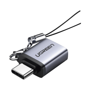 Adaptador usb-c 3.1 macho a usb 3.0 a hembra otg, modelo, 50283, UGREEN, Accesorios Generales de Videovigilancia