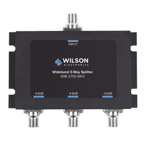 Divisor de potencia de 3 vías para la distribución de señal, 850-035, WILSONPRO / WEBOOST, Antenas de Radiocomunicación