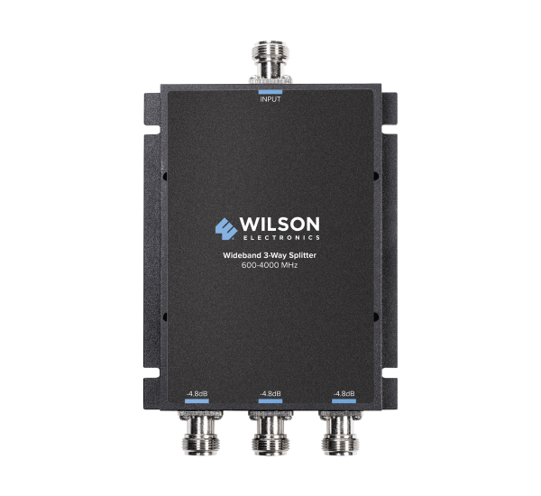 Divisor de 3 salidas, 50 ohm, 600-4000mhz conector, 859-112, WILSONPRO / WEBOOST, Cobertura para Celular 4G LTE, 3G y Voz de Redes e IT