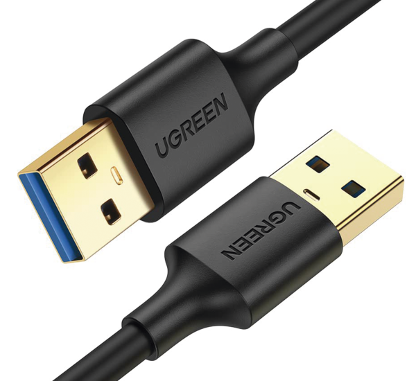 90576-h Cable usb-a 3.0 a usb-a 3.0 / 3 metros / macho a macho /, 90576, UGREEN, Accesorios Generales de Videovigilancia