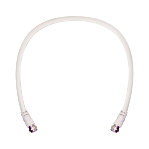 Jumper coaxial con cable tipo rg-6 en color blanco de 60.96, 950-602, WILSONPRO / WEBOOST, Cables de Radiocomunicación