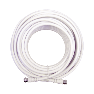 Jumper coaxial con cable tipo rg-6 en color blanco de 6.09, 950-620, WILSONPRO / WEBOOST, Cables de Radiocomunicación