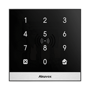 Teclado de control de acceso inteligente / administración, A02, AKUVOX, Paneles de Control de Acceso de Control  de Acceso