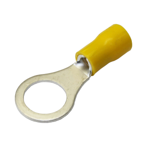 Terminal tipo ojo / 1 /  4" / 12 - 10 awg / amarillo /, AE50242, EPCOM POWERLINE, Ferreteria de Energía / Herramientas