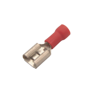 Terminal tipo hembra aislada 0.250 / 22 - 16 awg / rojo /, AE51231, EPCOM POWERLINE, Baterías y Cargadores de Energía / Herramientas
