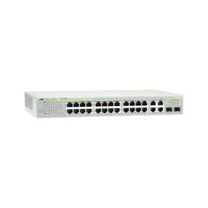 Switch websmart de 24 puertos 10/100 mbps + 2 puertos, AT-FS750/28-10, ALLIED TELESIS, Networking de Redes e IT