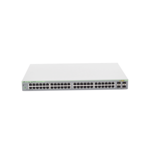 Switch gigabit websmart de 48 puertos 10/100/1000 mbps (4 x, AT-GS950-48-10, ALLIED TELESIS, Networking de Redes e IT