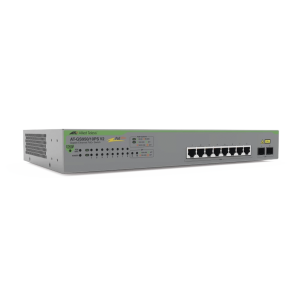 Switch poe+ gigabit websmart de 10 puertos 10/100/1000 mbps, AT-GS950/10PS-V2-10, ALLIED TELESIS, Networking de Redes e IT