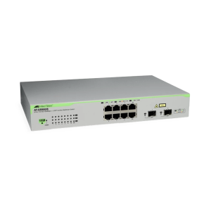 Switch websmart con 8 port 10/100/1000tx, 2 x 100/1000 sfp, AT-GS950/8-10, ALLIED TELESIS, Networking de Redes e IT