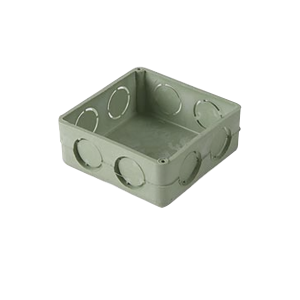 Caja cuadrada de 1/2"  para instalaciones de pvc conduit, ATUP-12-CA, AMANCO-WAVIN, Canalización de Cableado Estructurado
