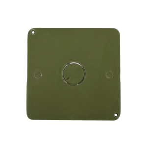 Tapa para caja cuadrada de 4 " para instalaciones con, ATUP-34T, AMANCO-WAVIN, Canalización de Cableado Estructurado