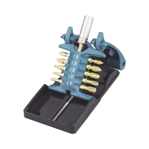 Juego de 10 puntas de torsión con adaptador impact gold [10, B-28597, MAKITA, Herramientas de Control  de Acceso