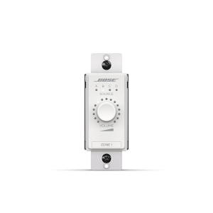 Controlcenter controlador de volumen y seleccion de fuente, CC3-DW, BOSE PROFESSIONAL, Audio residencial/Comercial de Audio y Video