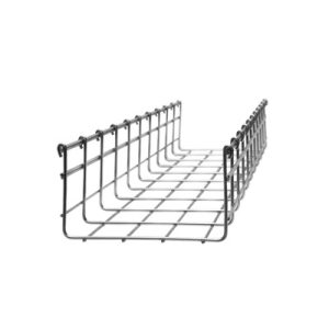 Charola tipo malla 105/200 mm, acabado electro zinc, hasta, CH-105-200EZ, CHAROFIL, Charola de Cableado Estructurado