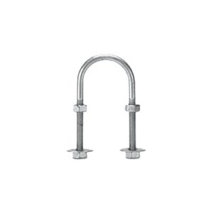 Abrazadera tipo u de 1 1/4", con acabado electro zinc, no, CH-ABR-U-32, CHAROFIL, Charola de Cableado Estructurado