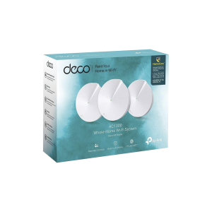Kit 3 routers inalámbricos mesh interior para hogar / doble, DECOM5-3PACK, TP-LINK, Redes WiFi de Redes e IT