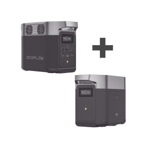 Kit de estación de energía portátil 1024wh + batería, DLT2-BP, ECOFLOW, Respaldo de Energía de Energía / Herramientas