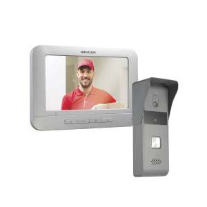 Kit de videoportero analógico con pantalla lcd a color de, DS-KIS203-T, HIKVISION, Videoporteros e Interfonos de Videovigilancia