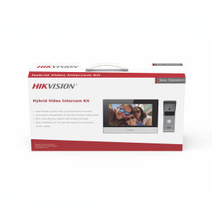 Kit de videoportero analógico de metal / ip a 4 hilos con, DS-KIS303-P, HIKVISION, Videoporteros e Interfonos de Videovigilancia