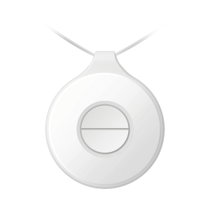 (ax pro) botón de pánico doble inalámbrico portátil, DS-PDEBP2-EG2-WB, HIKVISION, Accesorios de Automatización   e Intrusión