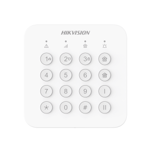 (ax home) teclado inalámbrico para armado y desarmado,, DS-PK201B-WB, HIKVISION, Paneles de Alarma y Accesorios Hikvision de Automatización   e Intrusión