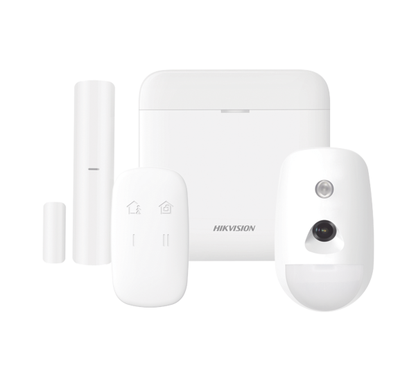 DSPWA48KCAM-h (ax pro) kit de alarma ax pro / incluye: 1 hub con bateria, DS-PWA48-K-CAM, HIKVISION, Paneles de Alarma de Automatización e Intrusión