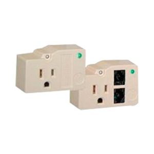Protector para enchufe con salida única, circuito de 110, DTK1FF, DITEK, Protección Contra Sobretensiones de Detección de Fuego