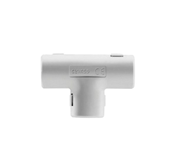 Unión en "t" para tubería rígida, recomendado para cable, DX-40-220, GEWISS, Canalización de Cableado Estructurado