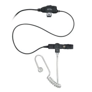 Micrófono-audífono de 1 cable con tubo acústico para radios, E1-EA2MS131, OTTO, Accesorios para Hytera (HYT) de Radiocomunicación