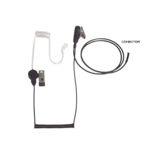 Micrófono - audífono de solapa con tubo acústico, TXEHMAV2, TXPRO, Accesorios para Motorola de Radiocomunicación