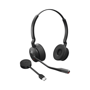 Jabra engage 55, auricular stereo versión ms con, ENGAGE55-MS-STEREO-A, JABRA, VoIP - Telefonía IP - Videoconferencia de Redes e IT