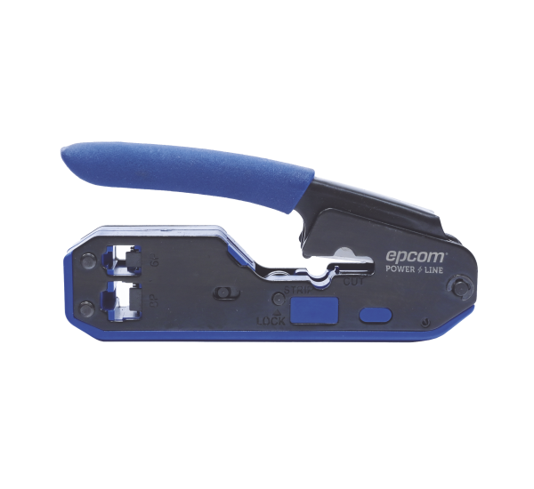 Pinza slim para corte y terminado de plugs rj45/rj11, acero, EP668, EPCOM POWERLINE, Herramientas de Control  de Acceso