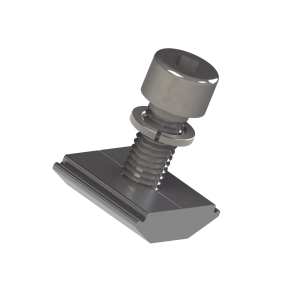 Conector n con tornillo para fijación en riel 5 y 8, modelo, EPLDINBN825, EPCOM POWERLINE, Energía Solar de Energía / Herramientas