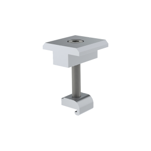 Sujetador intermedio anodizado 40mm, modelo EPLMCG240, EPLMCG240, EPCOM POWERLINE, Energía Solar de Energía / Herramientas