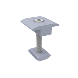 Sujetador intermedio 30 mm para montaje de paneles solares, EPLMCN230, EPCOM POWERLINE, Energía Solar de Energía / Herramientas