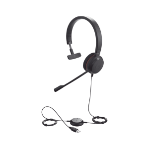 Jabra evolve 20 mono con conexión usb, micrófono con, EVOLVE-20-MONO-UC, JABRA, VoIP - Telefonía IP - Videoconferencia de Redes e IT