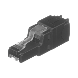 Plug rj45 utp, instalación recta, terminación en campo, FP6X88MTG, PANDUIT, Cables y Conectores de Videovigilancia