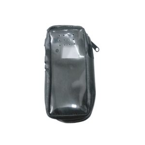 Funda reforzada de piel, lazo para cinto, ventana plástica, FSMIC-F3161, SYSCOM, Accesorios para ICOM de Radiocomunicación