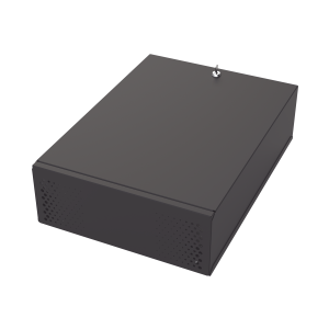 Gabinete metálico para dvr/nvr con chapa y llave., modelo, GABVID4R3, EPCOM INDUSTRIAL, Accesorios Generales de Videovigilancia
