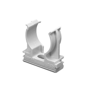 Soporte de presión (abrazadera), pvc auto-extinguible,, GW-50-604, GEWISS, Canalización de Cableado Estructurado