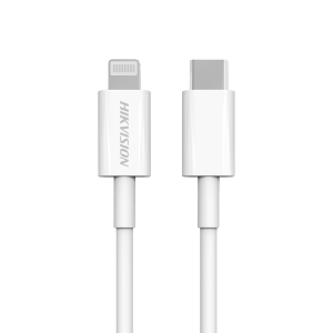 Cable usb-c a lightning / mfi certificado / 1 metro / ideal, HS-HUB-CBC2L, HIKVISION, Conectividad y Cables de Redes e IT