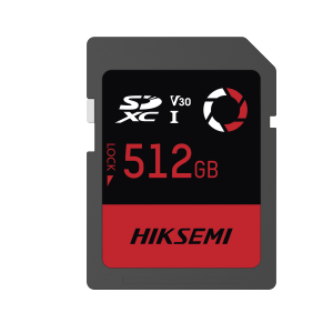 Memoria sd / clase 10 de 512 gb / especializada para drones, HS-SD-E30/512G, HIKSEMI by HIKVISION, Almacenamiento de Redes e IT