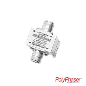 Protector rf coaxial para 1.5 a 700 mhz con conectores n, IS-50NX-CO, POLYPHASER, Protección Contra Descarga de Radiocomunicación