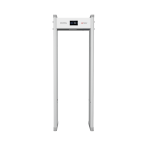 Arco detector de metales de 18 zonas con pantalla lcd de 7", ISD-SMG1118L, HIKVISION, Detectores de Metal de Control  de Acceso